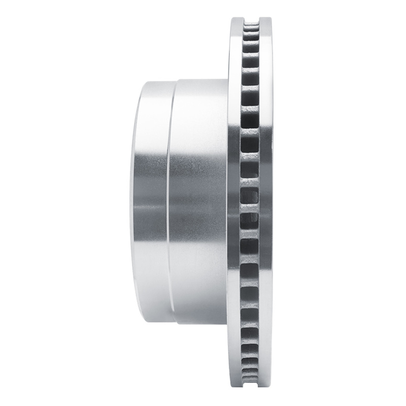 Ford F-450 Super Duty Brake Rotor (1) - Rear Left - R1 Concepts - Drilled & Slotted - Silver - `11-`22